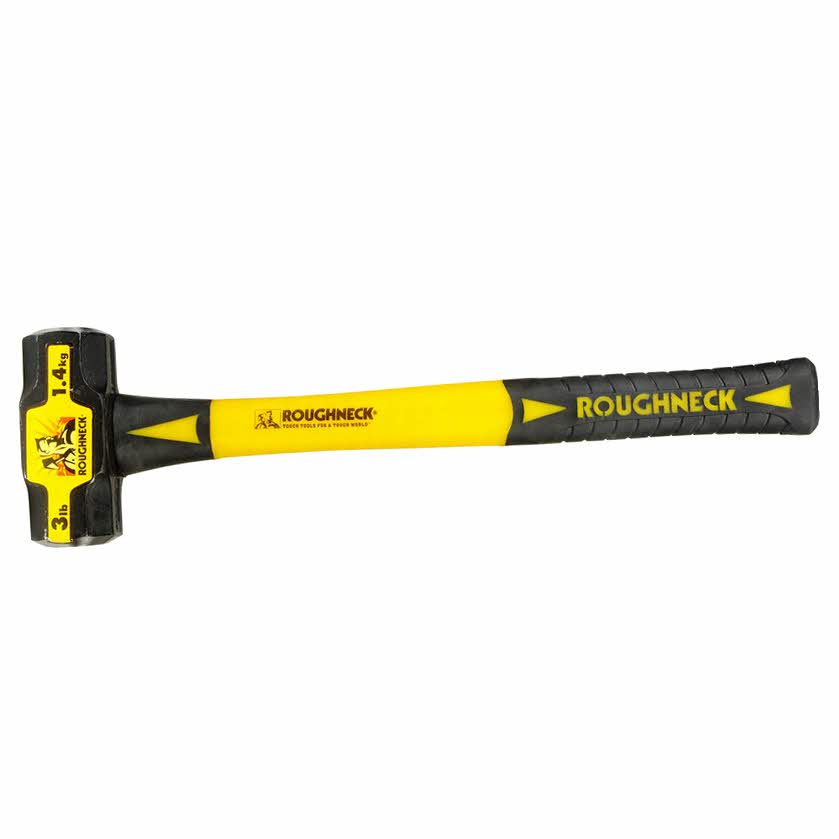 wedge and sledge hammer