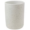 Bathroom Tumbler White Speckle