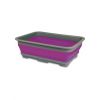 Collapsible Washing Up Bowl Purple