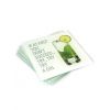 S/4 Glass Coasters - Gin