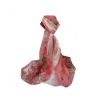 Chiffon Scarf - Polyester - Pink Butterflies