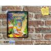 Dragon's Lair - Amiga Video Game Artwork on Rustic - Metal Sign