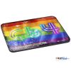 Rustic Multi-Coloured C64 TEXT Gay Pride Coloured Stripes Mouse Mat [395]