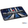 Rustic New Eye-Catching AMIGA TEXT Shades of Blue Lines Mouse Mat [449]