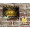 Rustic Classic AMIGA LOGO Danger Stay Away or Be Shot Metal Sign [383]