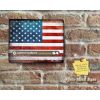 Rustic Classic Commodore 64 LOGO USA Flag Metal Sign [414]