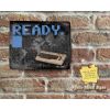 Rustic Commodore 64 & READY Prompt World Map Metal Sign [493]