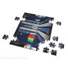 Rustic New Design Commodore AMIGA LOGO Blue Retro Look Lines A3 300pc Jigsaw Puzzle [576]
