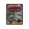 Weathered Look Commodore 64 Game Cobra Force Box Artwork Fridge Magnet [662]