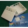 White Amiga Mini Raspberry Pi Case Enclosure with Feet RetroPie Amibian 3B & 3B+