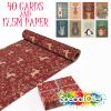 Christmas Bundle - 40 Eco Cards & 17m of Wrapping Paper